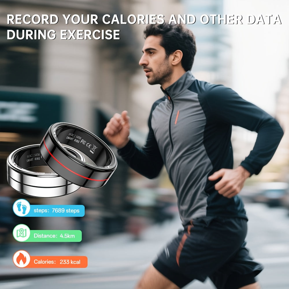 ✨BalanceRing Style – Het perfecte stijlvolle cadeau voor sportliefhebbers met oplaadcase en lange batterijduur