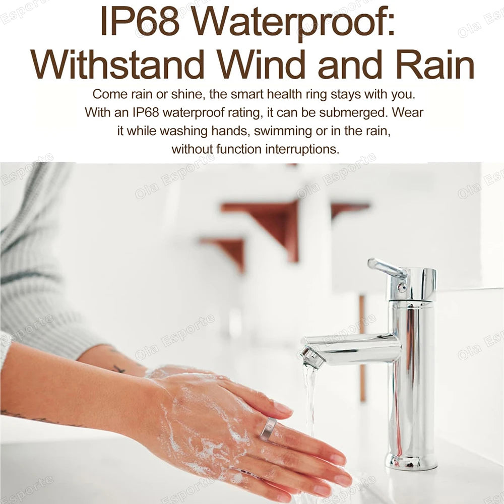 ✨ BalanceRing Diamond – Super smal (6.3mm), stijlvol & slim: jouw modebewuste ring met hartslag-, stress- & gezondheidsmonitoring