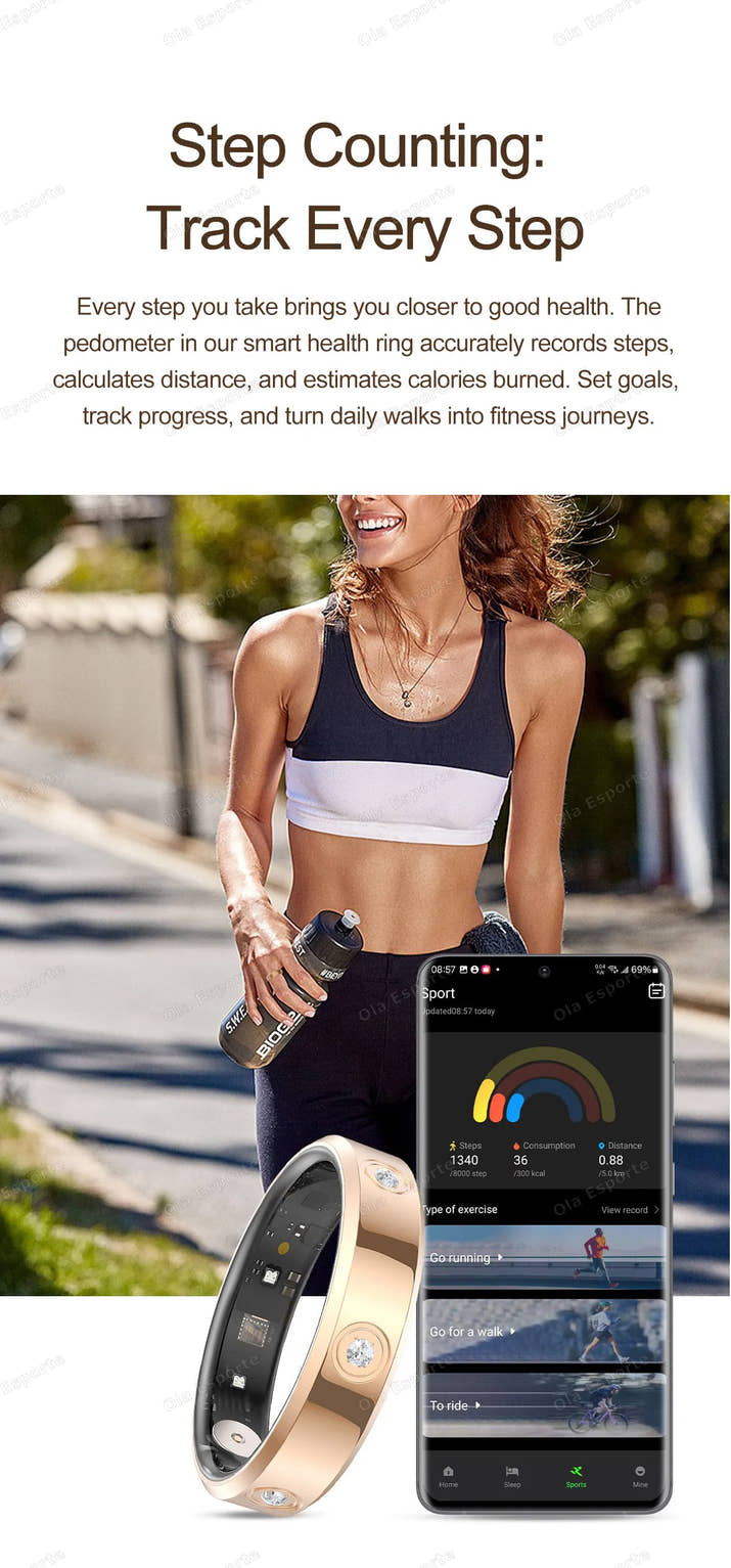 ✨ BalanceRing Diamond – Super smal (6.3mm), stijlvol & slim: jouw modebewuste ring met hartslag-, stress- & gezondheidsmonitoring