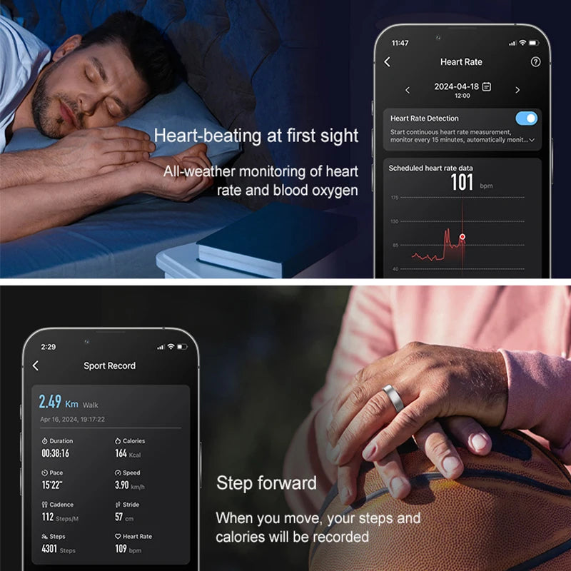 ✨BalanceRing Unisex Smart Ring voor Hem & Haar